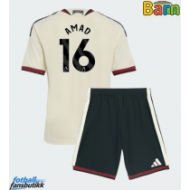 Manchester United Amad Diallo #16 Tredjedraktsett Barn 2026-27 Kortermet (+ Korte bukser)